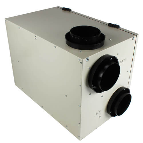 Main product image of SHR Series Heat Recovery Ventilator w/ Recirculation Defrost, 6" Side Ports (up to 5,000 Sq. Ft.)