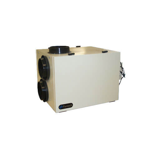 Main product image of SHR Series Heat Recovery Ventilator w/ Recirculation Defrost, 8" Side Ports (up to 5,800/6,600 Sq. Ft.)