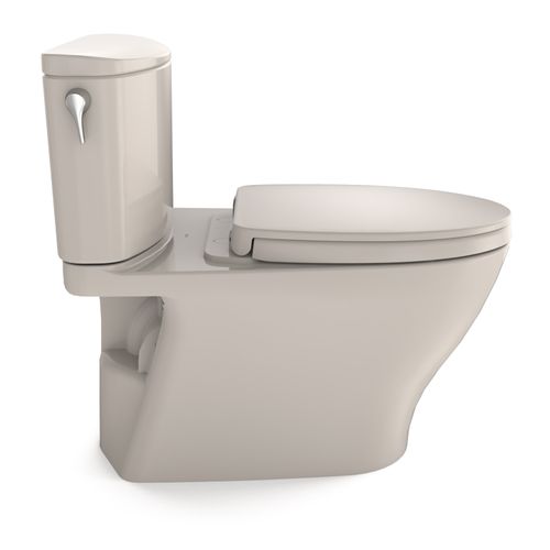 Main product image of MS442124CUFG#12 Nexus 1.0 GPF 2-Piece Elongated 1.0 GPF Universal Height Toilet w/ CEFIONTECT & SS124 Softclose Seat, Washlet + Ready (Sedona Beige)
