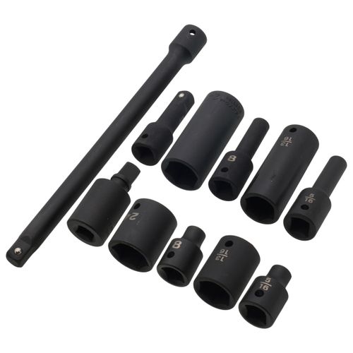 Main product image of 1/2" Drive 6-Point Impact Socket Set, 87-Piece (5/16 - 1-1/4", 8-32mm)