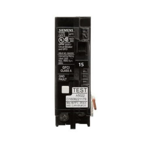 Main product image of QF115AN 15 Amp 1-Pole Ground-Fault Plug-On Neutral Circuit Breaker