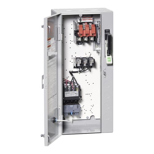 Main product image of Combination Motor Starter, size 0, 3-12 FLA, 30A Fusible Disconnect, NEMA 1, 120V, 17CUC92BF11