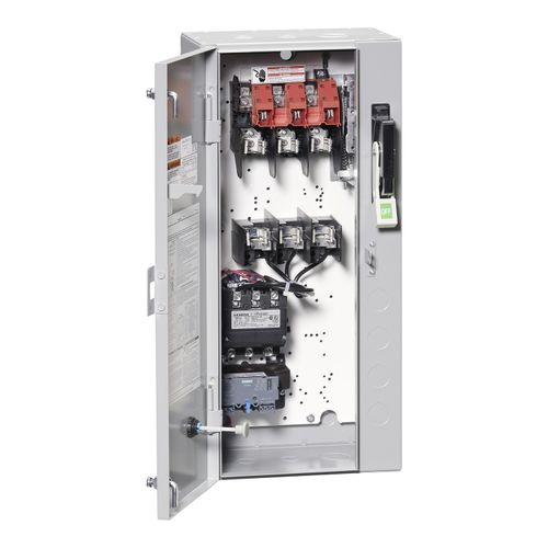 Main product image of Combination Motor Starter, size 2, 13-52 FLA, 60A Fusible Disconnect, NEMA 1, 120V, 17FUF92BF13