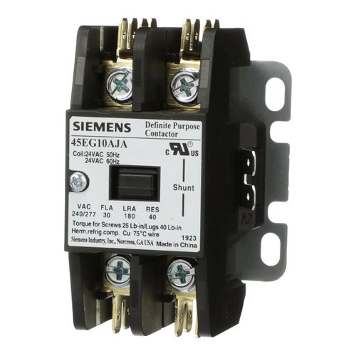 Main product image of 1 Pole, 30 Amp, 120V Contactor, 45EG10AFA