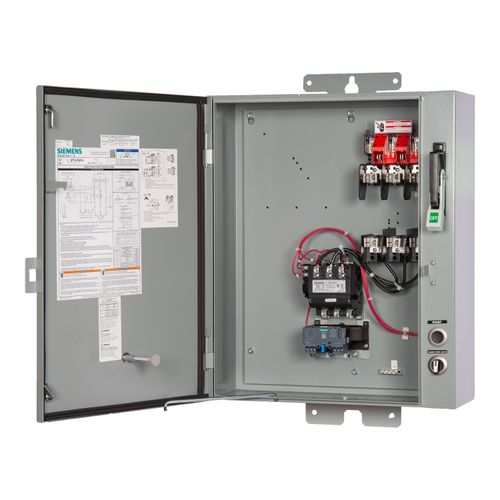 Main product image of Pump Control Panel, Size 2.5, 30HP 480V, 25-100A O/L, 60A 600V Disconnect, 87GUG6FC