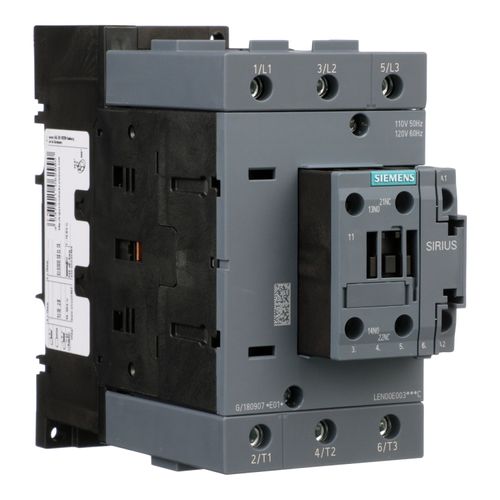 Main product image of 3 Pole, 100 Amp, 120V Normally Open Lighting Contactor, LEN00E003120C