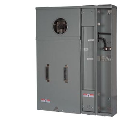 Main product image of Outdoor Ringless Meter Main Combination, 4-Space 2-Circuit, 120/240V (400A)