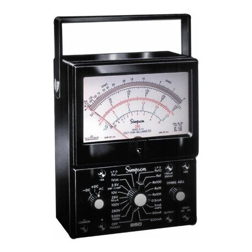 Main product image of Analog & Manual Ranging Multimeter, 1,000 VAC/VDC, 12211