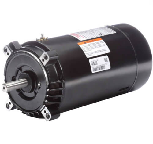 Main product image of 1/2 HP 115/230v Keyed Shaft Pool Pump Motor, 1 PH, 3450 RPM, 56C Frame, ODP