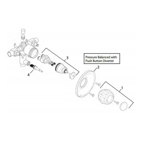 Main product image of Delta Tub/Shower Rebuild Kit, SKD0097D