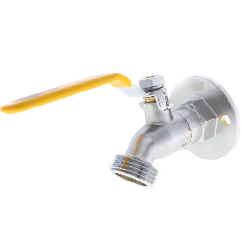 Main product image of 1/2" IPS Chrome Plated, Oversized Flange Sillcock