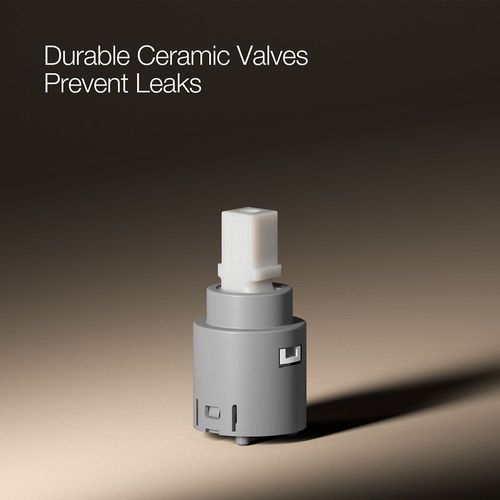 Main product image of Venza Two Handle Centerset Lav Faucet (Matte Black), K-28124-4-BL