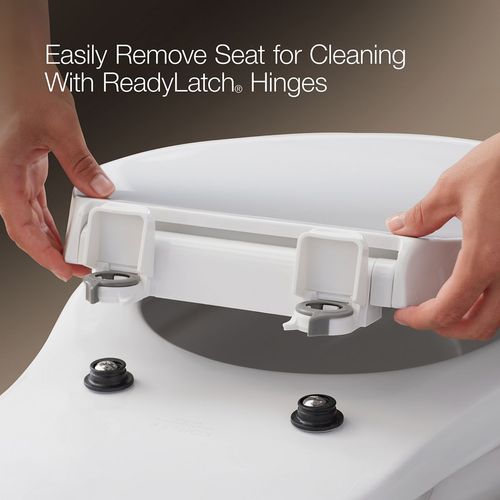 Main product image of Cachet ReadyLatch Quiet-Close Elongated Toilet Seat (White), K-4636-RL-0
