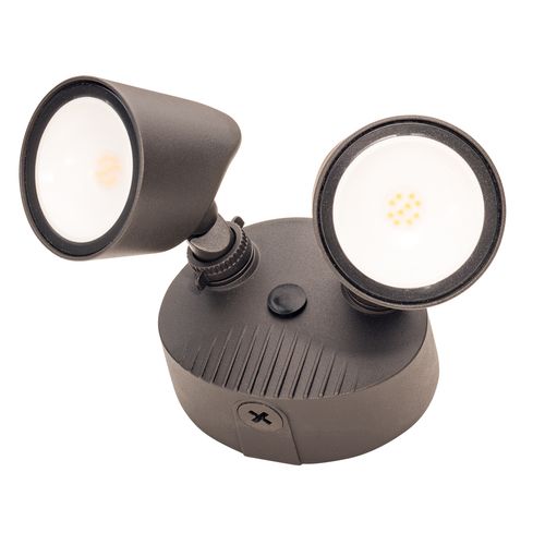Main product image of Dual Head LED Security Light, 24W 4000K (Bronze)