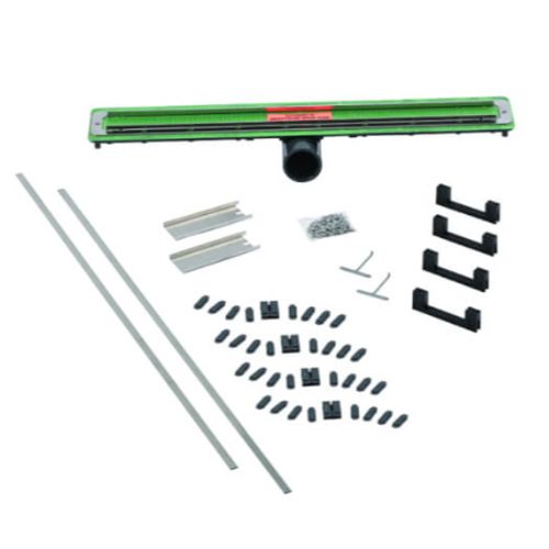 Main product image of 32" PVC ShowerLine Drain Body with 2" Vertical Waste Outlet