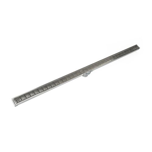 Main product image of 36" S-PVC Series Low Profile Complete Kit w/ 1-1/2" Wedge Wire Grate (Satin Stainless)