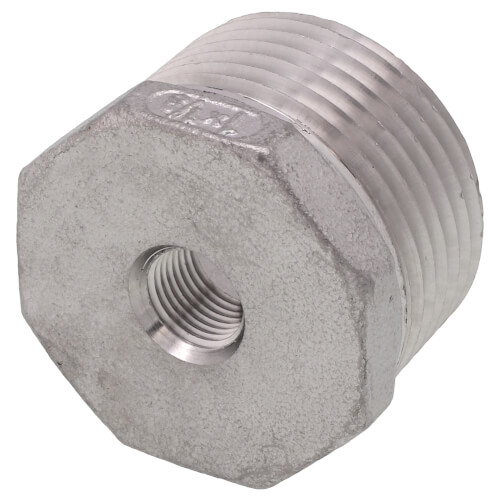 Main product image of T304 1" x 1/8" Stainless Steel Hex Bushing