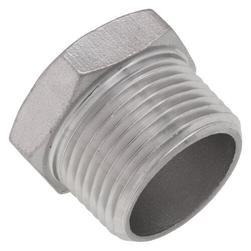 Main product image of T304 1" x 1/2" Stainless Steel Hex Bushing