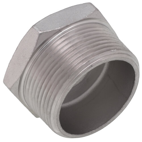 T304 1-1/2" x 1/4" Stainless Steel Hex Bushing