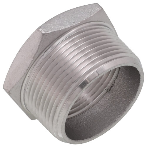Main product image of T304 1-1/2" x 1-1/4" Stainless Steel Hex Bushing