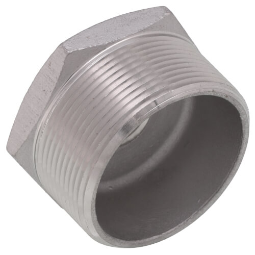 Main product image of T304 2" x 1/2" Stainless Steel Hex Bushing