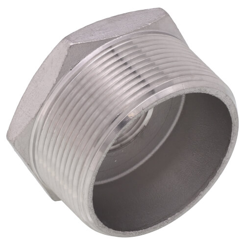 Main product image of T304 2" x 3/4" Stainless Steel Hex Bushing