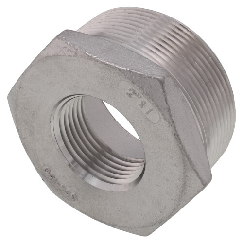 Main product image of T304 2" x 1" Stainless Steel Hex Bushing