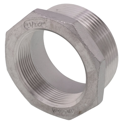 Main product image of T304 2-1/2" x 2" Stainless Steel Hex Bushing