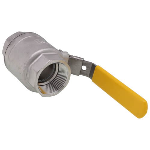 Main product image of 1-1/2" IPS Full Port 316 Stainless Steel 2-Piece Ball Valve