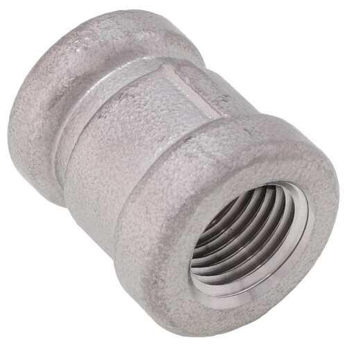 Main product image of T304 1/4" x 1/8" Stainless Steel Reducer Coupling