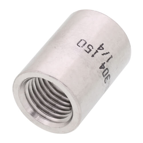 Main product image of T304 1/4" Stainless Steel Coupling