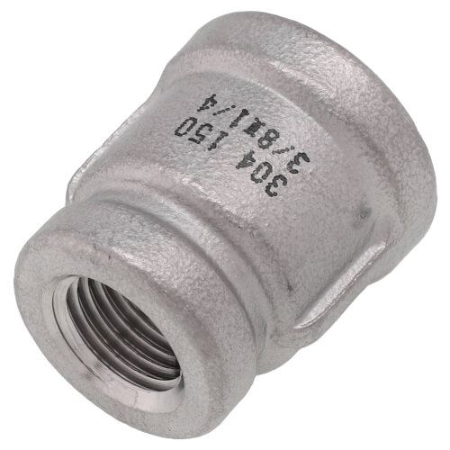 T304 3/8" x 1/4" Stainless Steel Reducer Coupling