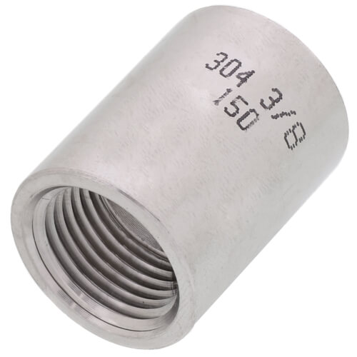 Main product image of T304 3/8" Stainless Steel Coupling
