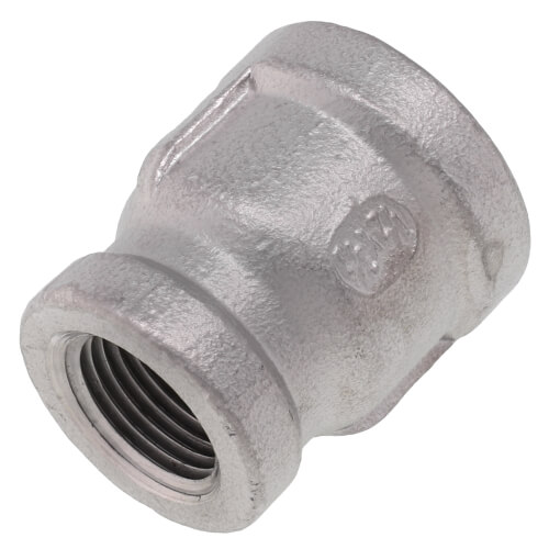 Main product image of T304 1/2" x 3/8" Stainless Steel Reducer Coupling