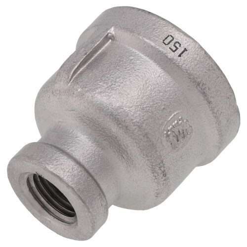 Main product image of T304 3/4" x 1/4" Stainless Steel Reducer Coupling