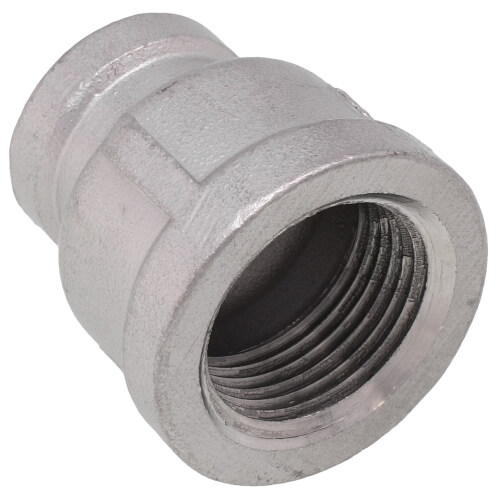 Vibrant 3.0in x 1.5in T304 Stainless Steel Straight Reducer - 6in Length