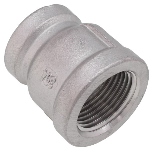 Main product image of T304 3/4" x 1/2" Stainless Steel Reducer Coupling