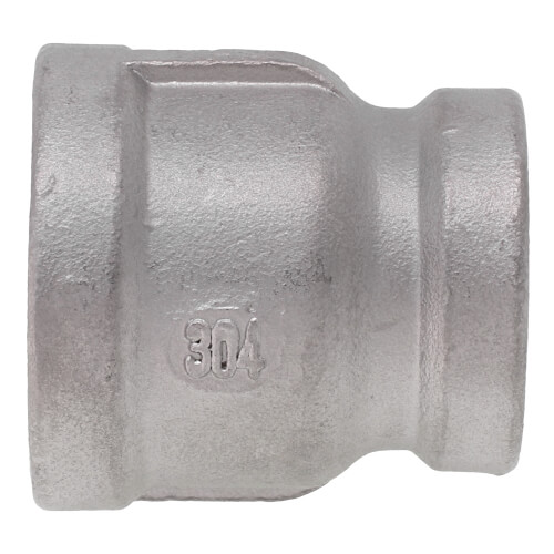Main product image of T304 3/4" x 1/2" Stainless Steel Reducer Coupling
