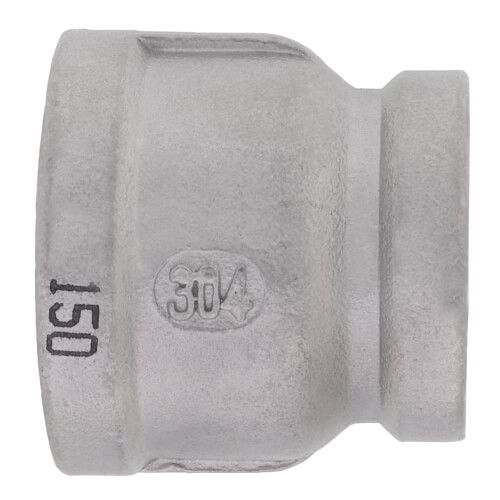 T304 1" x 3/4" Stainless Steel Reducer Coupling