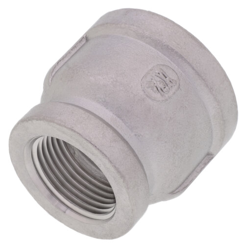 T304 1" x 3/4" Stainless Steel Reducer Coupling