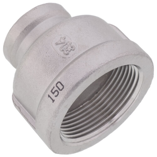 Main product image of T304 1-1/2" x 3/4" Stainless Steel Reducer Coupling