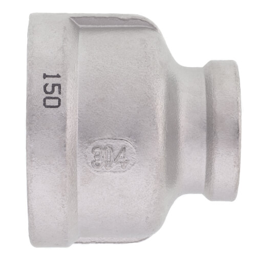Main product image of T304 1-1/2" x 3/4" Stainless Steel Reducer Coupling