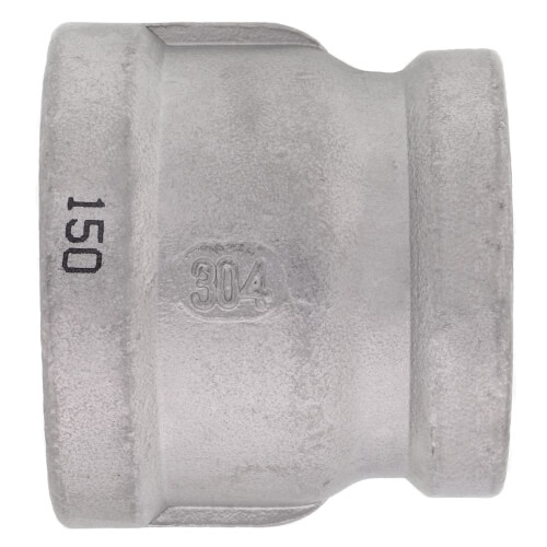 Main product image of T304 1-1/2" x 1-1/4" Stainless Steel Reducer Coupling