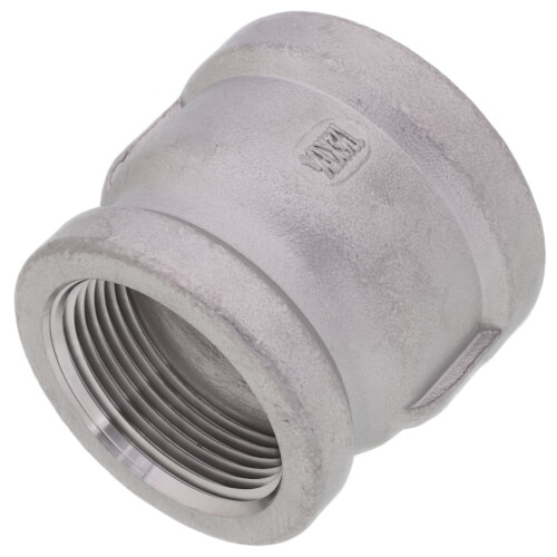 Main product image of T304 1-1/2" x 1-1/4" Stainless Steel Reducer Coupling