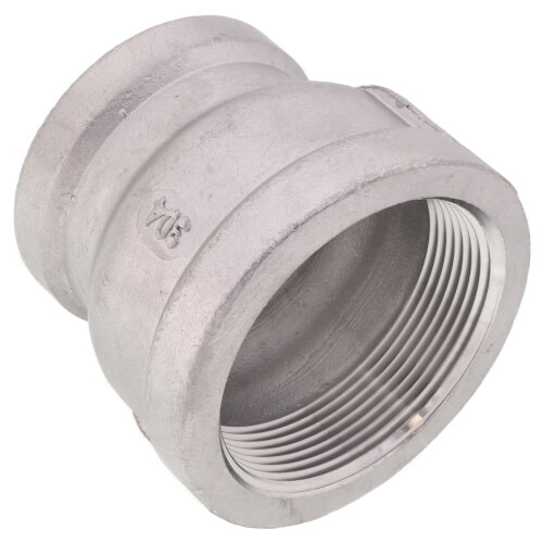 Main product image of T304 2" x 1-1/2" Stainless Steel Reducer Coupling