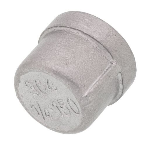 Main product image of T304 1/4" Stainless Steel Cap