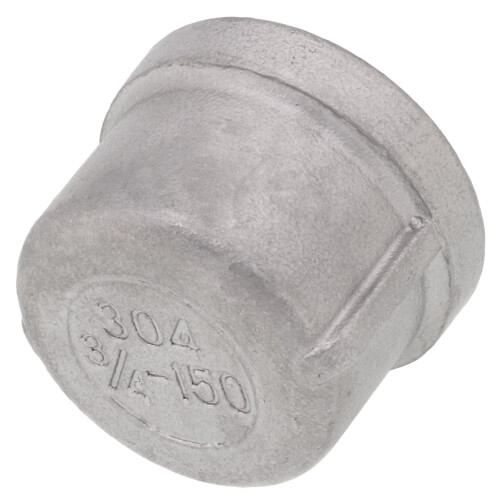 Main product image of T304 3/4" Stainless Steel Cap