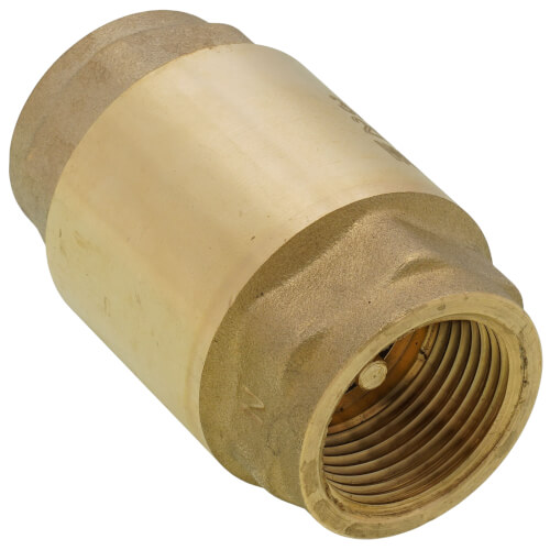 3/4" Threaded Spring Loaded Check Valve, Lead Free