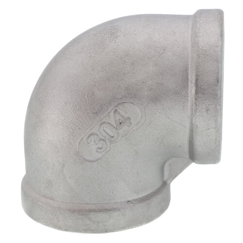 Main product image of T304 1" Stainless Steel 90-Degree Elbow