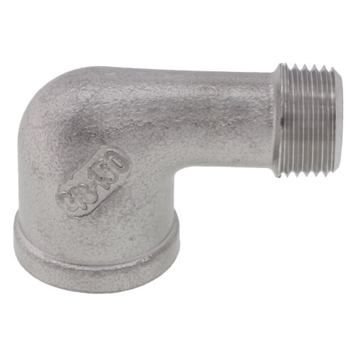 Main product image of T304 3/8" Stainless Steel 90-Degree Street Elbow